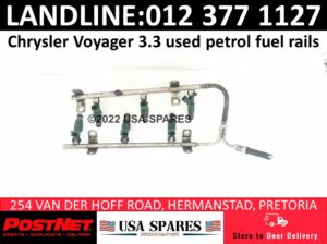 Chrysler Voyager 3.3 petrol used fuel rail for sale