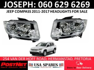 2011 Jeep Compass headlights for sale