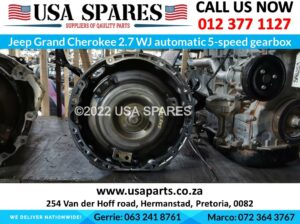 Jeep Grand Cherokee 2.7 WJ used 5 speed automatic gearbox for sale