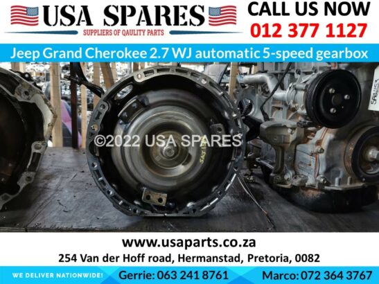 Jeep Grand Cherokee 2.7 WJ used 5 speed automatic gearbox for sale