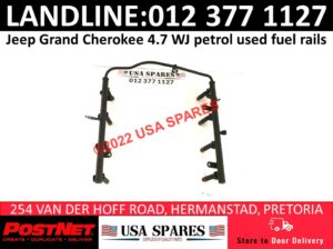 Jeep Grand Cherokee 4.7 WJ petrol used fuel rail for sale