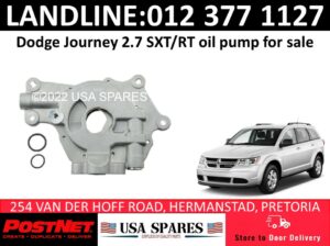 2007 Dodge Journey 2.7 SXT/RT oil pumps for sale