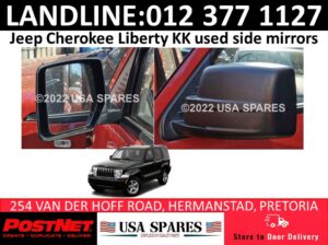 Jeep Cherokee Liberty KK used side mirrors for sale