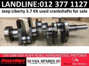 Jeep Cherokee Liberty 3.7 KK used crankshafts for sale