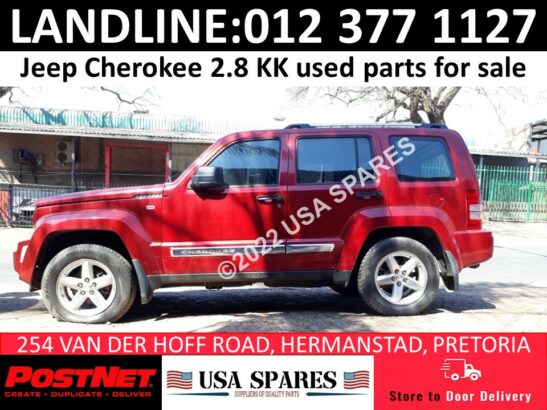 Jeep Cherokee Liberty 2.8 KK used spares for sale