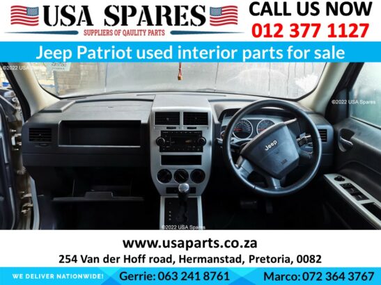 Jeep Patriot used interior parts for sale