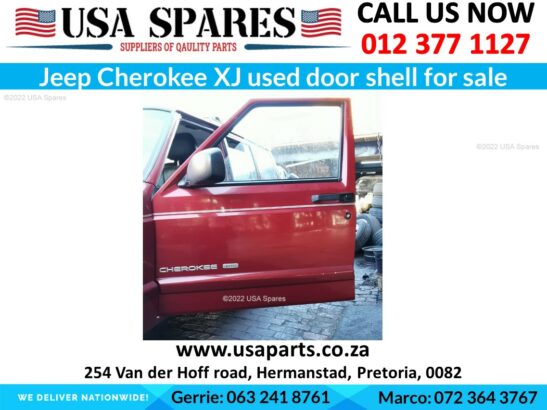 Jeep Cherokee Liberty XJ door shell for sale