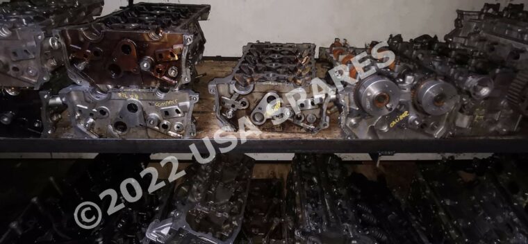 Chrysler used cylinder heads and other spares parts for sale