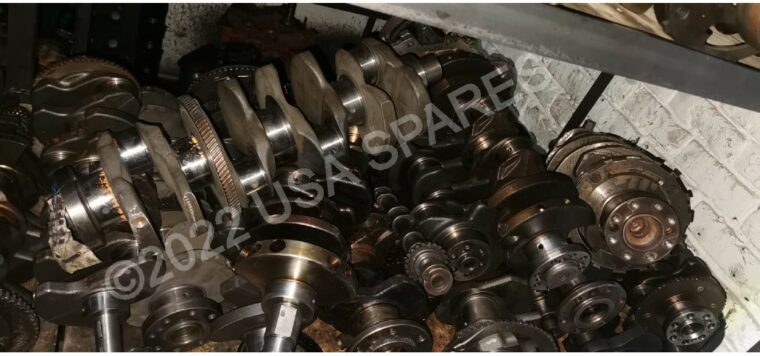 Jeep used crankshafts and other spares parts for sale