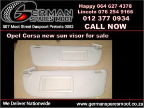 Opel Corsa new sun visors and spares for sale