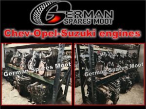 Opel Chev and Suzuki used engines and parts for sale