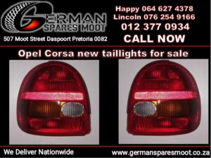 Opel Corsa new taillights and spares for sale