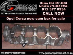 Opel Corsa new cam box and spare parts for sale