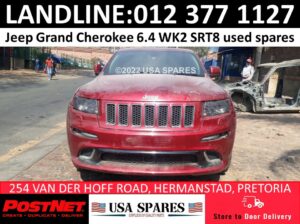 Jeep Grand Cherokee 6.4 WK2 SRT8 used spares for sale