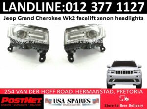 Jeep Grand Cherokee WK2 2014-2021 xenon headlights for sale