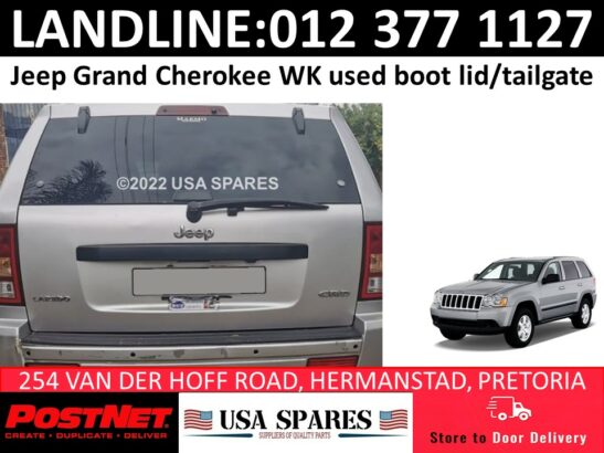 Jeep Grand Cherokee WK used tailgate/boot lids for sale