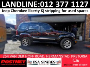 Jeep Cherokee used spares for sale