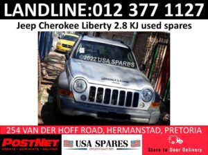 Jeep Cherokee Liberty 2.8 KJ used spares for sale