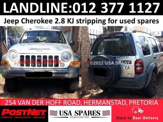 Jeep 2.8 KJ used stripping spares and parts for sale