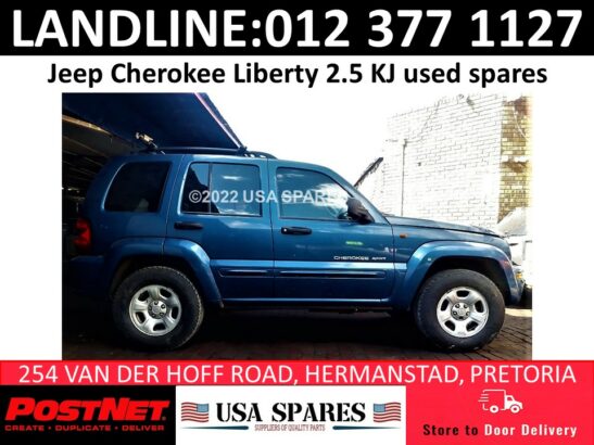 Jeep Cherokee Liberty 2.5 KJ used spares for sale