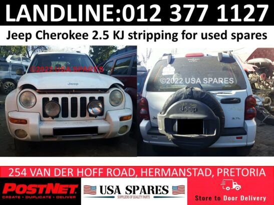 Jeep 2.5 KJ used stripping spares and parts for sale