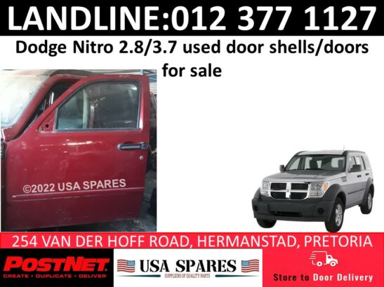 Dodge Nitro SXT/RT used doors/door shells for sale