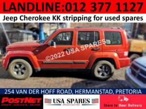 Jeep Cherokee KK stripping for used parts for sale