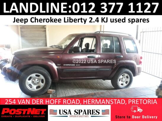 Jeep Cherokee Liberty 2.4 KJ used spares for sale