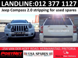 Jeep 2.0 used stripping spares and parts for sale