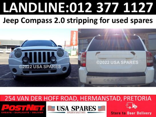 Jeep 2.0 used stripping spares and parts for sale