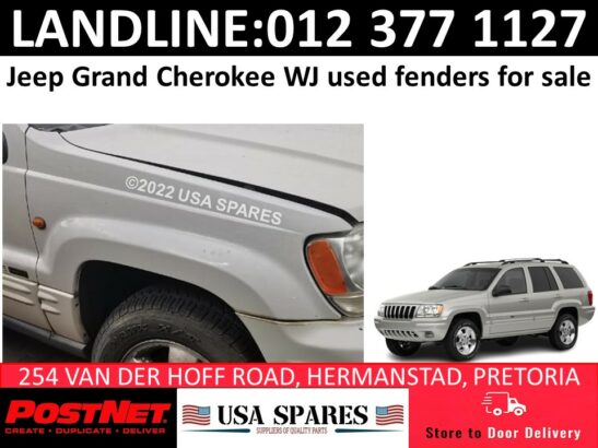 Jeep Grand Cherokee WJ used fenders for sale