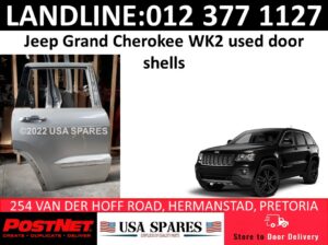 Jeep Grand Cherokee WK2 used doors / door shells for sale