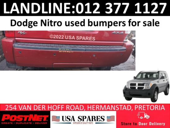 Dodge Nitro used front/rear bumpers for sale