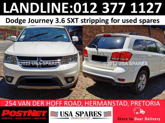 Dodge 3.6 SXT/RT used stripping spares and parts for sale