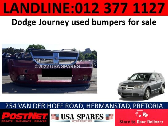 Dodge Journey used front/rear bumpers for sale