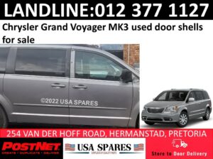 Chrysler Grand Voyager MK3 used doors / door shells for sale