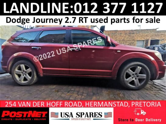 Dodge Journey 2.7 RT used spares for sale