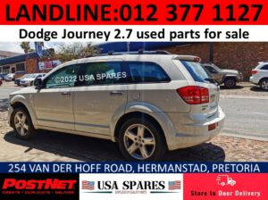 Dodge Journey 2.7 used spares for sale