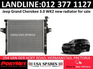 Jeep Grand Cherokee 3.0 WK2 radiators for sale