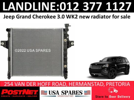 Jeep Grand Cherokee 3.0 WK2 radiators for sale