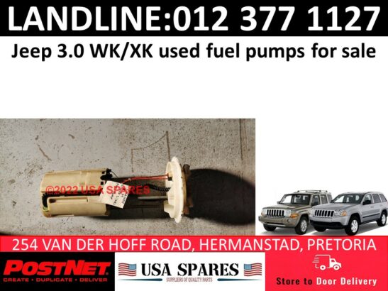 Jeep 3.0 WK/XK used fuel pumps for sale