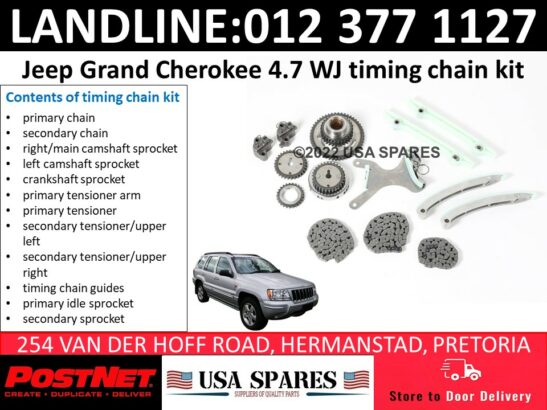 Jeep Grand Cherokee 4.7 WJ timing chain kit for sale