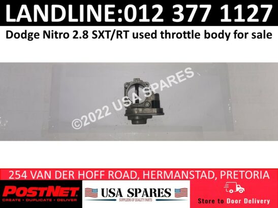 Dodge Nitro 2.8 diesel used throttle body for sale