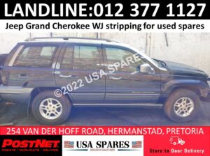 Jeep Grand Cherokee WJ used spares for sale