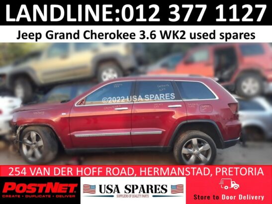 Jeep Grand Cherokee 3.6 V6 WK2 used spares for sale