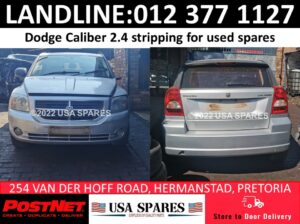 Dodge 2.4 SXT/SE used stripping spares and parts for sale