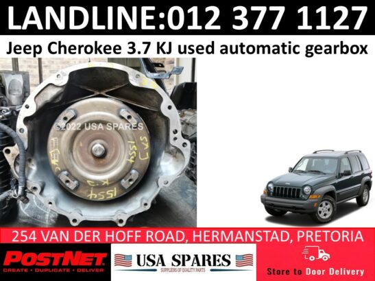 Jeep Cherokee Liberty 3.7 KJ used automatic gearbox for sale