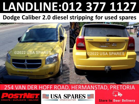 Dodge 2.0 SXT diesel used stripping spares and parts for sale
