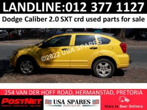Dodge Caliber 2.0 SXT diesel used spares for sale