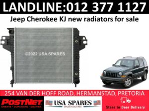 Jeep Cherokee 3.7 KJ radiators for sale
